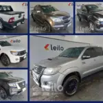 Toyota Hilux, Ford Ranger, GM S10, Fiat Strada Scania e Outros Veículos no Leilão do de Banco