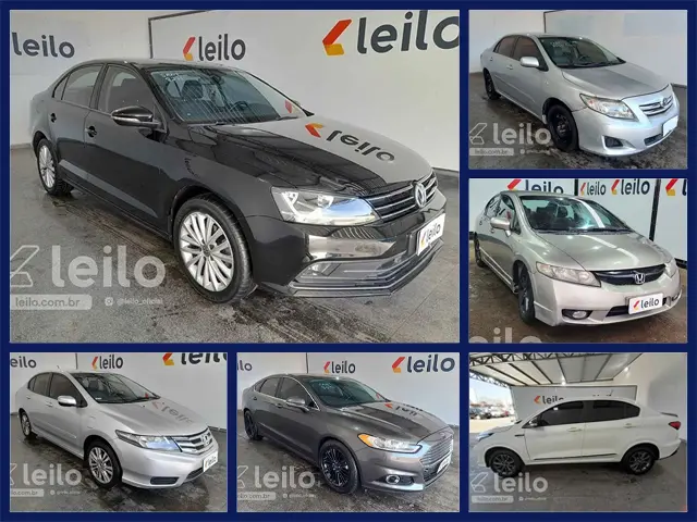 Volkswagen Jetta, Toyota Corolla, Honda Civic e muitos outros a partir de 20 mil no Leilão de Financeira