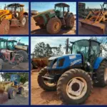 18 Tratores New Holland, Valtra, John Deere, Massey Ferguson e Outros Equipamentos no Leilão de Cooperativa Agrícola