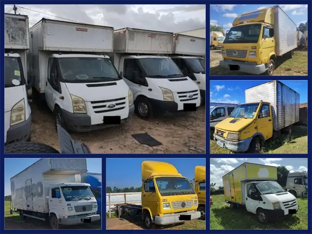 25 Caminhões Volkswagen e 14 Ford Transit a partir de 2 mil no Leilão da Pepsico