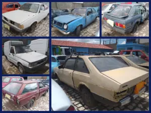 Read more about the article 4 Ford Corcel, 4 Gol e Parati Quadrados, Chevette, Brasília, Escort e outros Clássicos no Leilão de Prefeitura