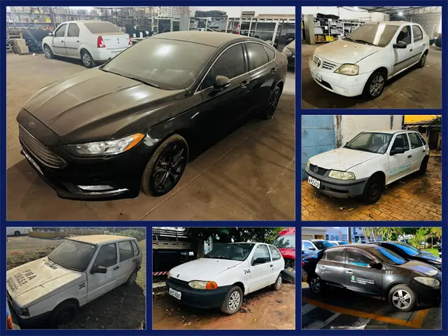 Ford Fusion, Renault Fluence, Carros Populares, Trator e Caminhão no Leilão de Prefeitura