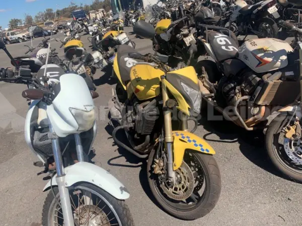 Honda CB 600 Hornet leilao viaturas policia militar