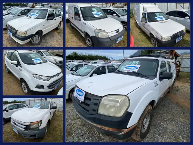 Ford Ranger a partir de 10 mil, Fiat Fiorino, Uno, Ecosport, Focus e outros veículos no leilão da Celesc