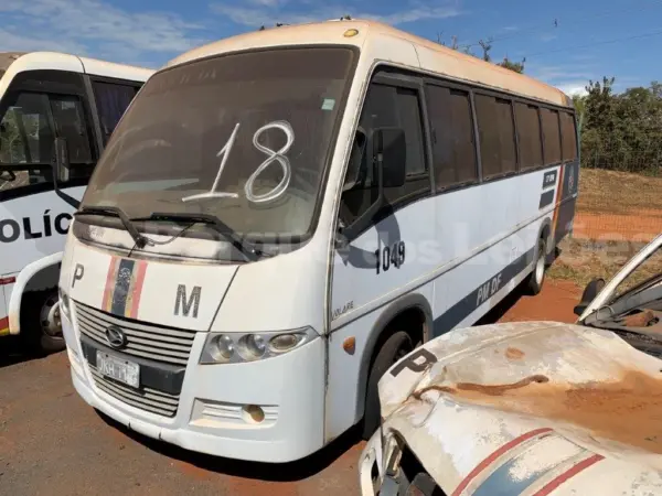 Micro-ônibus Volare leilao de viaturas da polícia militar