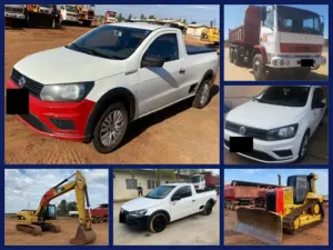 Read more about the article Volkswagen Saveiro, Gol, Caminhões e Máquinas Agrícolas no Leilão de Construtora