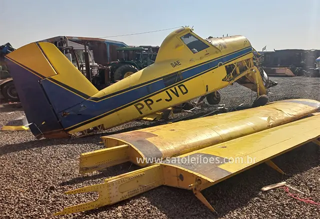 Leilão de Seguradora tem avião Air Tractor a partir de 80 mil Reais