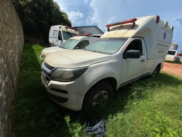 Chevrolet S10 Ambulância leilao veiculos Prefeitura