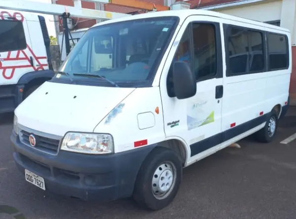 Fiat Ducato Minibus leilao de van eletrobras