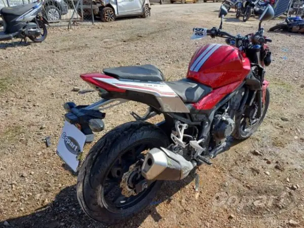 Honda CB 500F 2019 leilao de veiculos