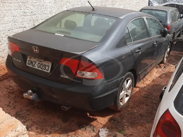 Honda Civic LXS Flex leilao veiculos detran são paulo