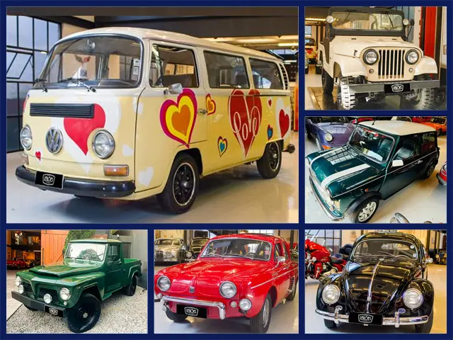 Leilão de Clássicos de Colecionadores tem Raridades como Willys Interlagos Conversível, Kombi Customizada, Ford Jeep e Fusca Alemão