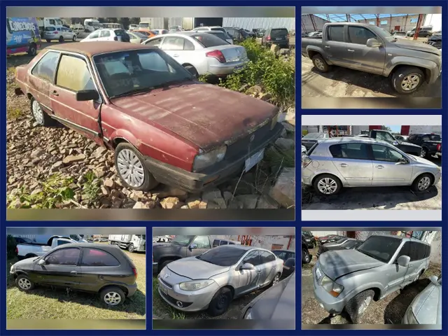 Volkswagen Santana a partir de 600 reais, Vectra Hatch, Caminhonetes e carro popular no leilão da Polícia Federal