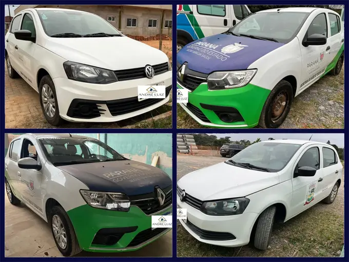 Volkswagen Gol e Renault Sandero a partir de 10 mil no leilão de frota de Prefeitura