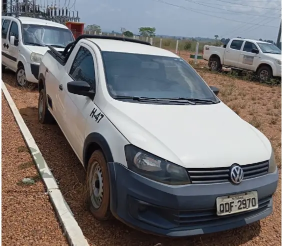 Volkswagen Saveiro leilao de caminhonetes eletrobras