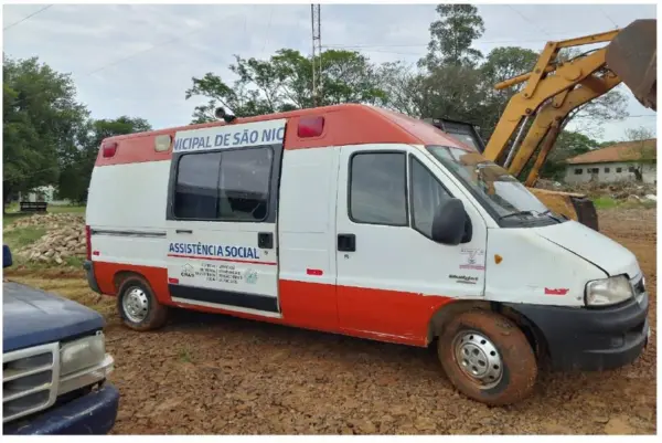 Fiat Ducatto Maxicargo leilão veiculos prefeitura