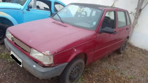 Fiat Uno SX leilkão veiculos DER