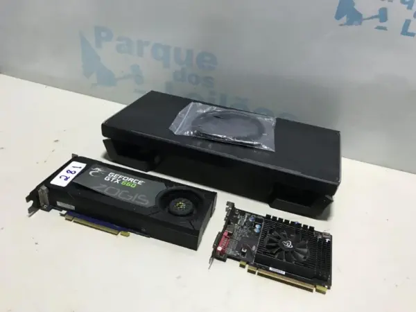 Placa de Vídeo Gforce Gt e GTX leilao consulado americano