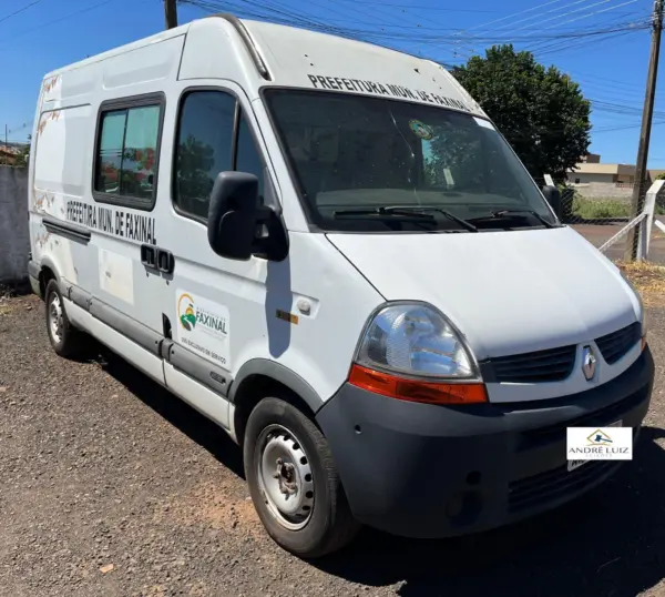 Renault Master Altechamb leilao veiculos prefeitura