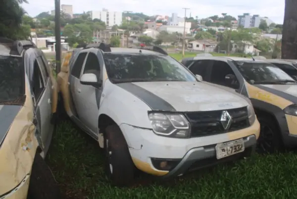 Renaut Oroch leilão de viaturas policia militar