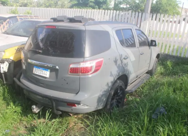 Trailblazer LTZ leilão de viaturas policia militar