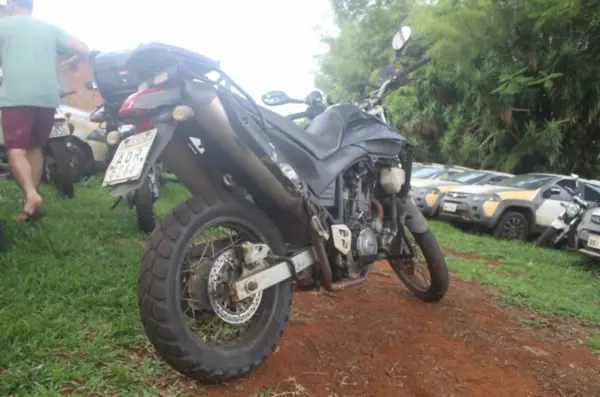 Yamaha XT 660R leilao viaturas policia militar