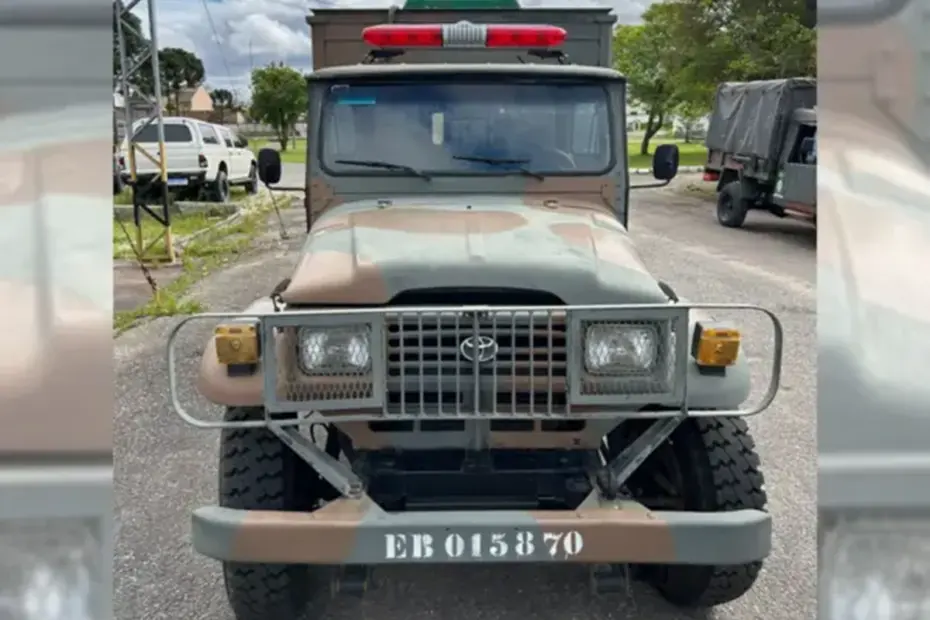 Toyota Bandeirante, Marrua, S10, L200 e Outras Caminhonetes no Leilão do Exército