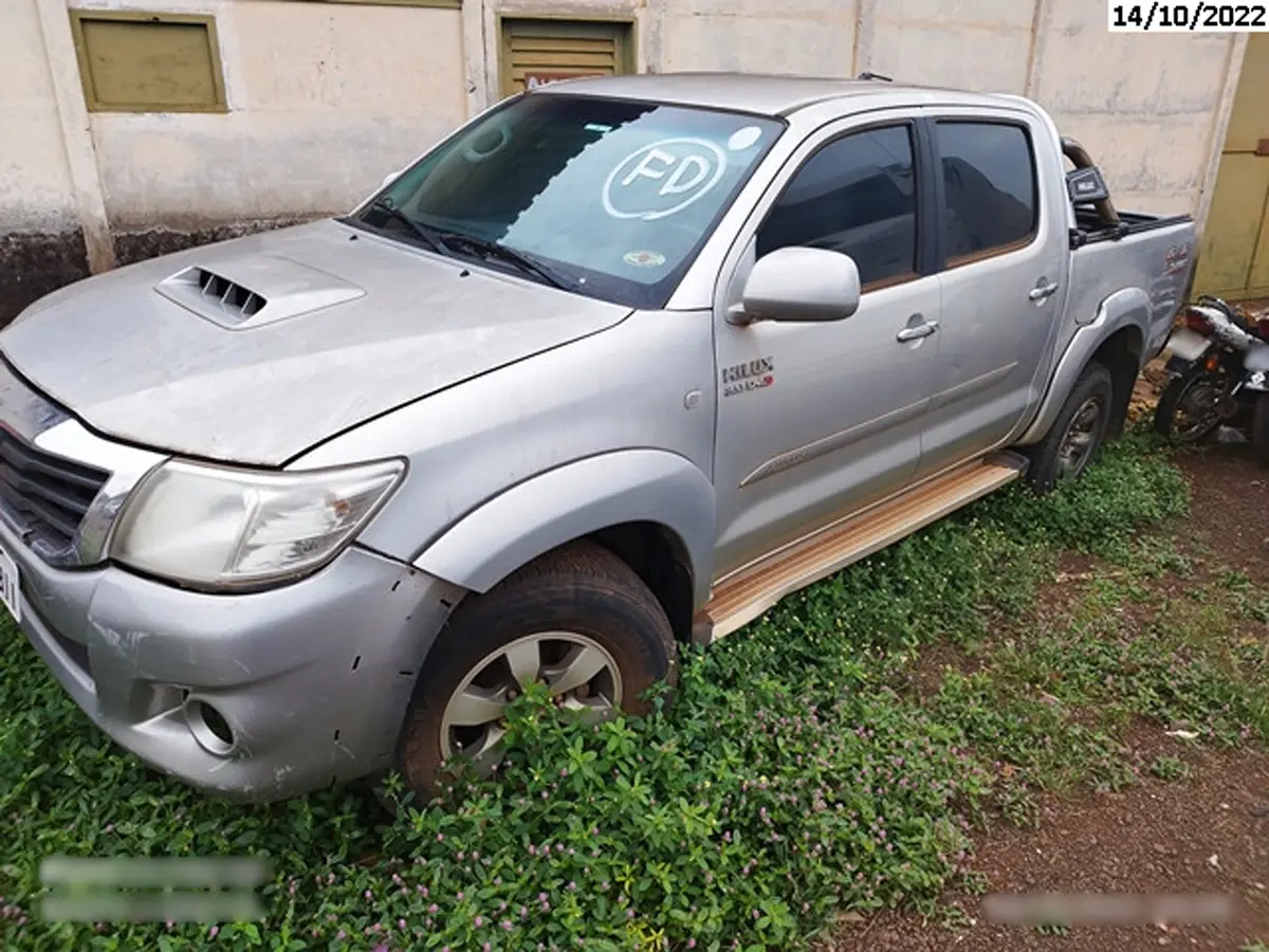 Leilão da Justiça Estadual tem Hilux, Saveiro Cross, GM S10 e Fiat Strada