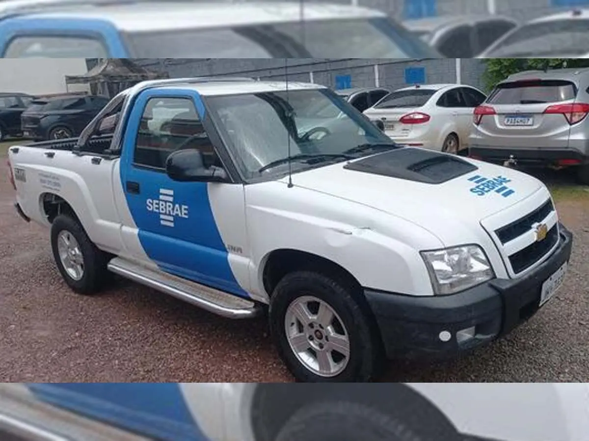 Leilão do Sebrae tem Chevrolet S10 e Fiat Doblo seminovos