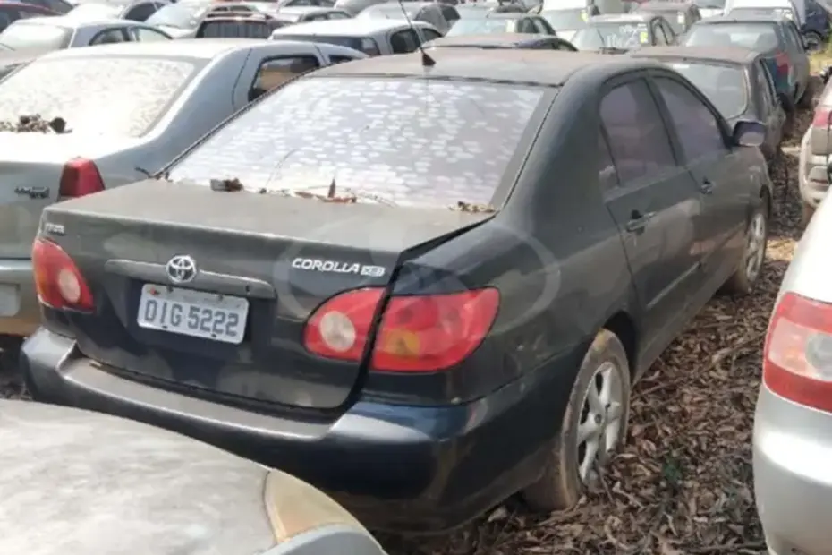 17 Toyota Corolla a partir de 3 mil Reais no Leilão do Detran