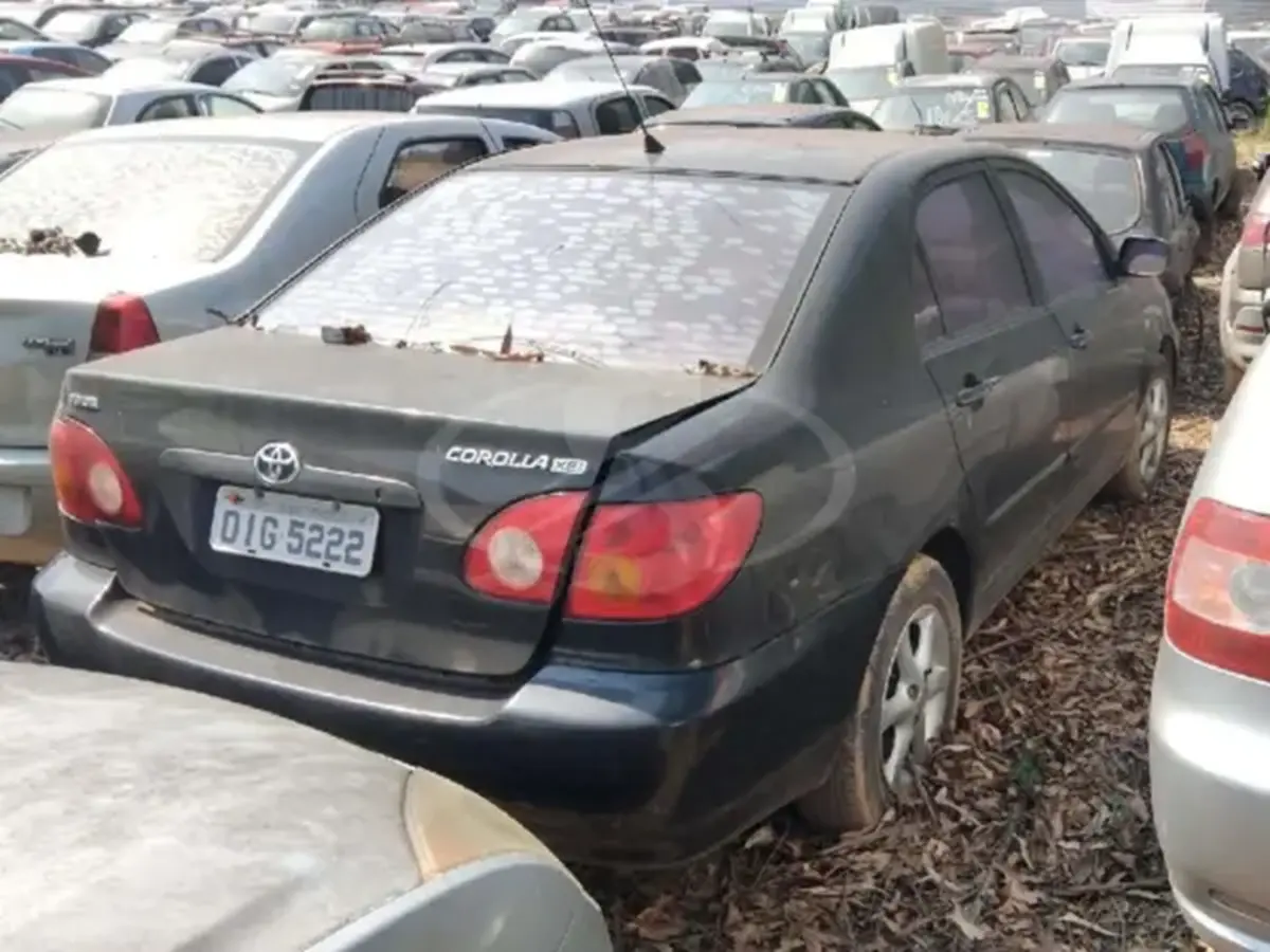 17 Toyota Corolla a partir de 3 mil Reais no Leilão do Detran