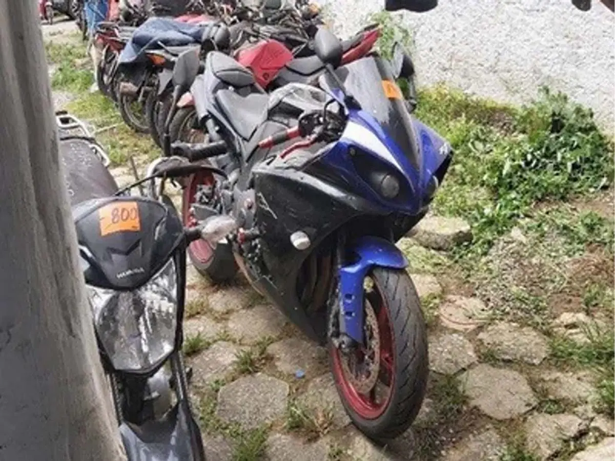 Leilão do Detran Tem Yamaha R1, XRE, PCX e Biz a partir de 860 Reais