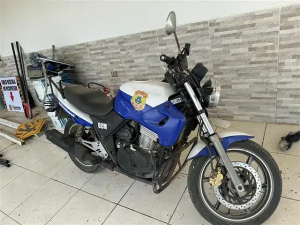 Honda CB 500  leilao veiculos frota prefeitura