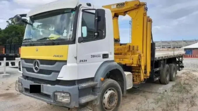 Leilão de renovação de frota tem Caminhões Mercedes-Benz, Tratores e Máquinas Agrícolas