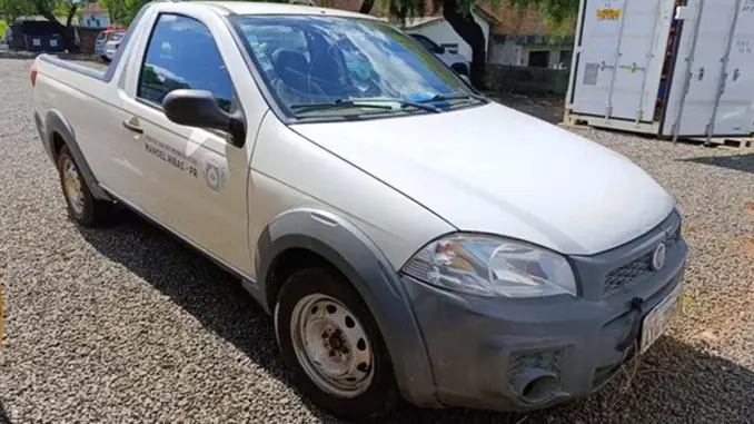 Leilão de Prefeitura tem Fiat Strada, Chevrolet Spin, Onix, Fiat Uno, Caminhão, Van e Ônibus