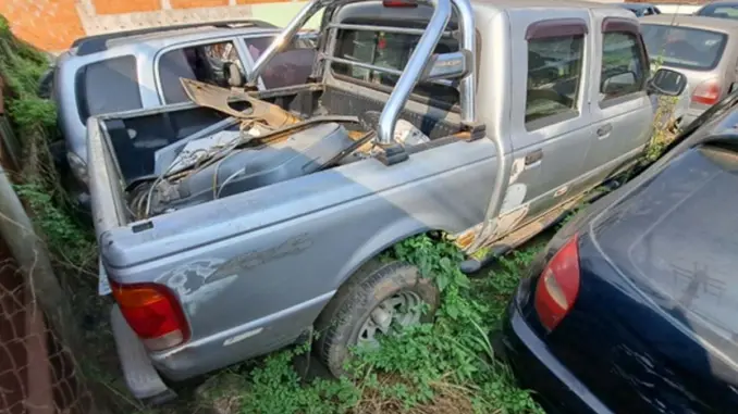 Ford Ranger, Pajero Sport, Saveiro a partir de 1 mil Reais no leilão de Trânsito