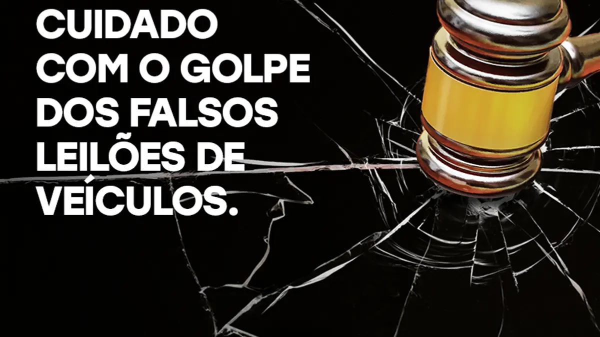 golpe de leilões de veículos