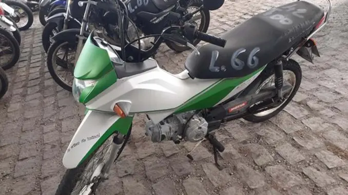 Leilão do Detran tem motos a partir de 400 Reais