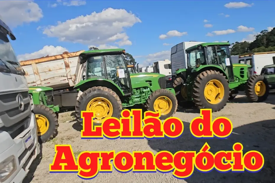 leilao de tratores caminhao e van