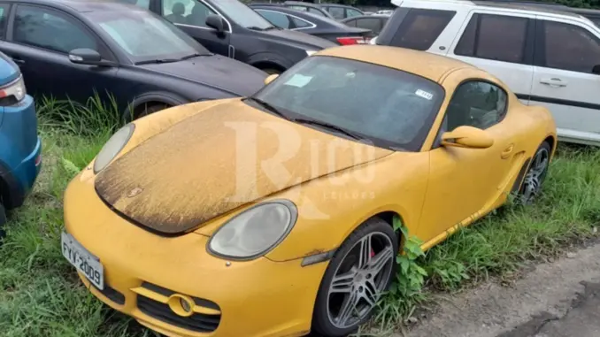 porsche cayene no leilão detran são paulo