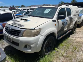 Toyota Hilux e Ford Ranger a partir de 21 mil Reais no leilão de viaturas da Polícia Militar