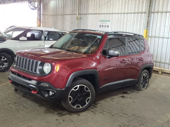 Jeep Renegade THAWK AT D 2018 Diesel leilao de carro e moto