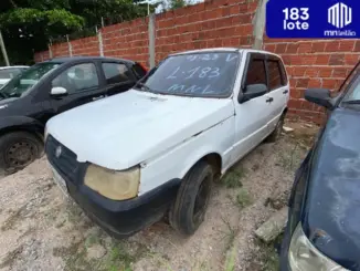 32 Fiat Uno Mille Fire a partir de 300 Reais no Leilão de frota Governo Estadual