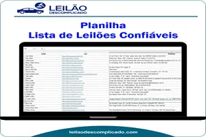 planilha de leilões