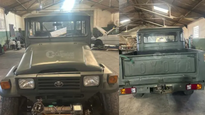 Leilão do Exercito tem Jeep Ford 1973 a partir de 3 mil reais, Bandeirante e defender Por 6 mil Reais