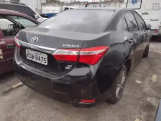 veículos como Audi A3, Toyota Corolla e Honda Civic a partir de 800 reais no leilão da PRF