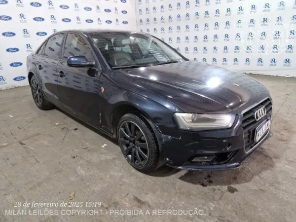 Audi A4 TFSI 2013 leilão veiculos de banco finaceiras