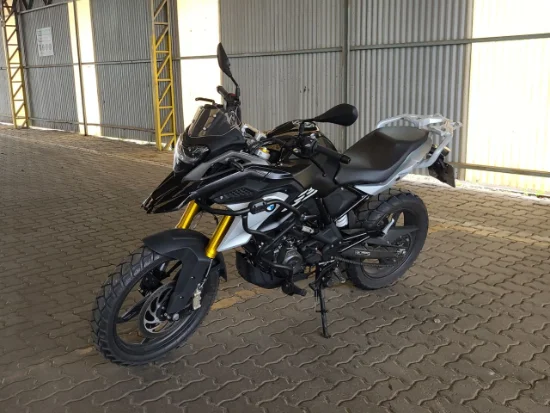 BMW G310 GS leilão de veiculos sinistrados