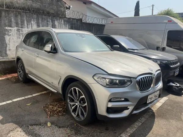 BMW X3 SDrive 2018 leilao de veiculos do ministero da justiça