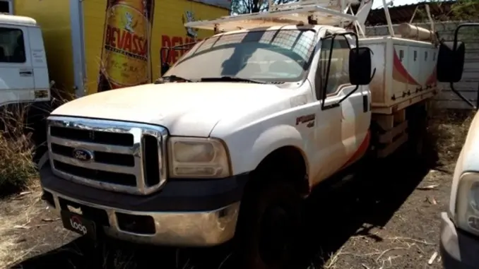 Ford F4000 a partir de 16 mil reais, Amarok por 5 mil Reais e motos 1 mil Reais no leilão de Frota